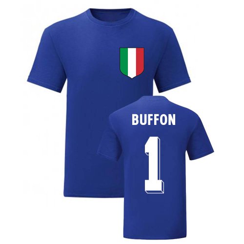 Gianluigi Buffon Italy National Hero Tee\'s (Blue)