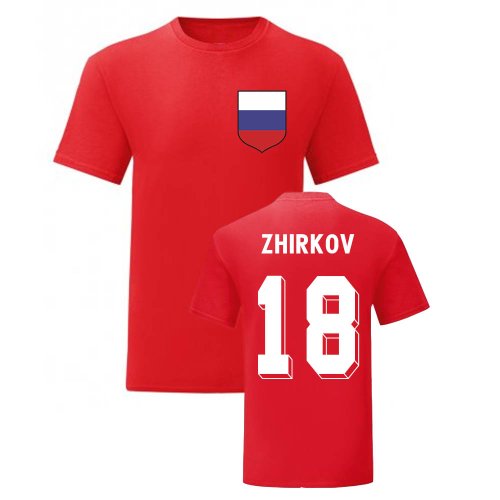 Yuri Zhirkov Russia National Hero Tee (Red)