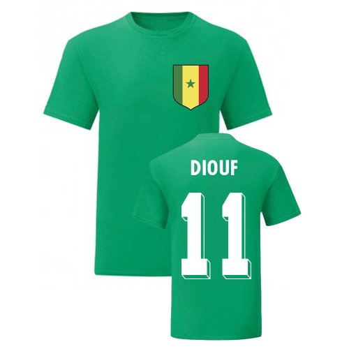 El Hadji Diouf Senegal National Hero Tee (Green)