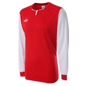 Umbro Aston LS Teamwear Shirt (light (red)