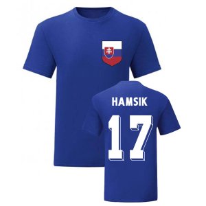 Marek Hamsik Slovakia National Hero Tee (Blue)