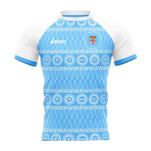 2024-2025 Fiji Concept Home Rugby Shirt Adult Short Sleeve