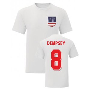 Clint Dempsey USA National Hero Tee (White)