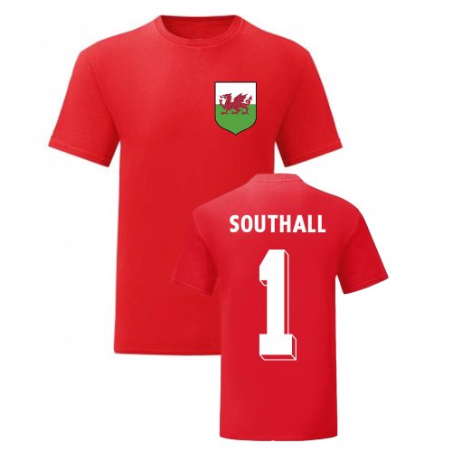 Neville Southall Wales National Hero Tee (Red)