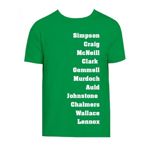 Celtic Favourite XI Tee (Green)