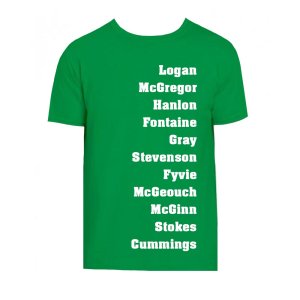 Hibs Favourite XI Tee (Green)