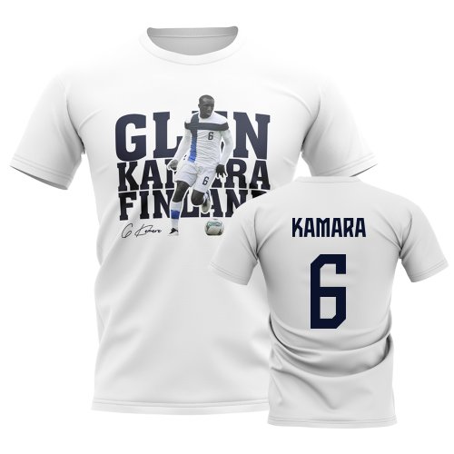 Glen Kamara Finland Player Tee (White)