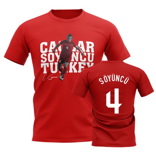 Caglar Soyuncu Turkey Player Tee (Red)