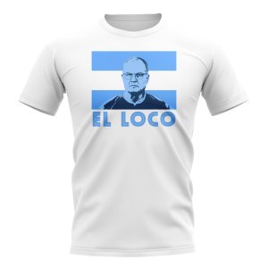 Marcelo Bielsa El Loco T-Shirt (White)