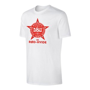 Denmark Euro 2020 T-Shirt - White