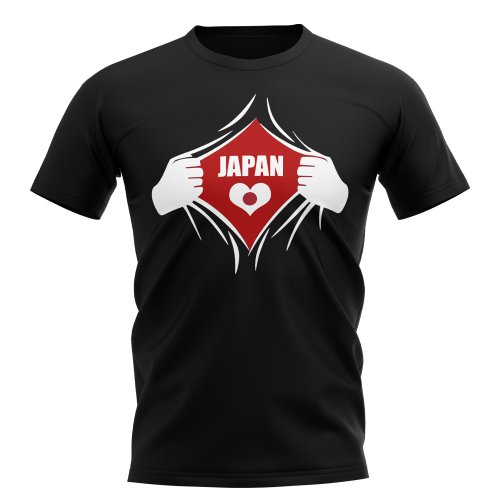 Japan Chest Badge T-Shirt (Black)