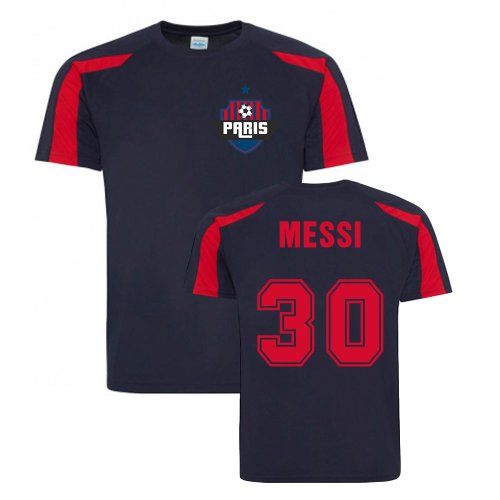 Lionel Messi Paris Sports Training Jersey (Navy)