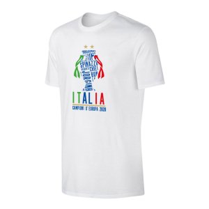 Italy CAMPIONI D\'EUROPA 2020 t-shirt, white