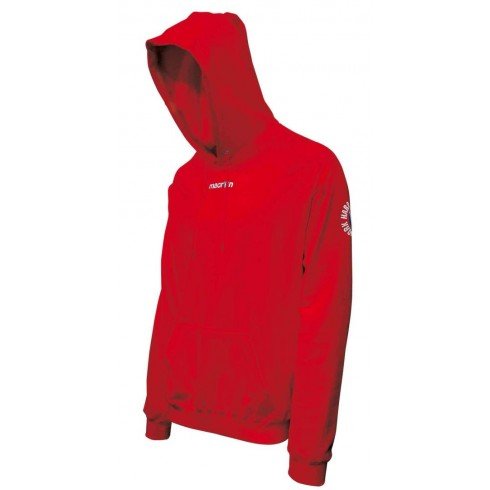 Macron Central Hoodie Sweatshirt (red)