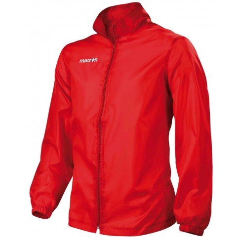 Macron Advance Full Zip Windbreaker (red)