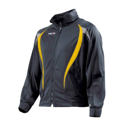 Macron Malik Tracksuit Jacket (black-yellow)