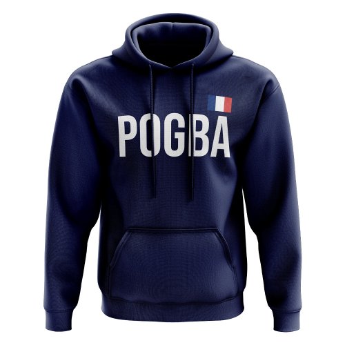 Paul Pogba France Name Hoody (Navy)