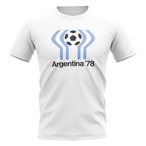 Argentina 1978 World Cup T-Shirt (White)