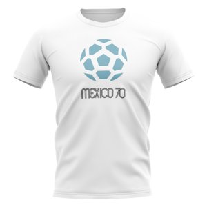 Mexico 1970 World Cup T-Shirt (White)