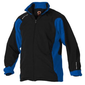 Stanno Santos Full Zip Micro Top (black-blue)