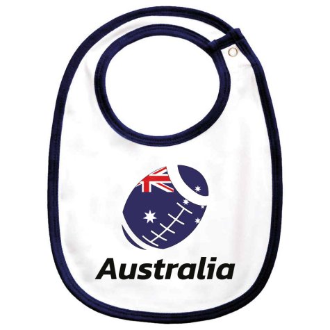 Australia Rugby Bib (White/Navy)