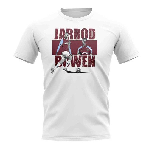 Jarred Bowen Player Collage T-Shirt (White)