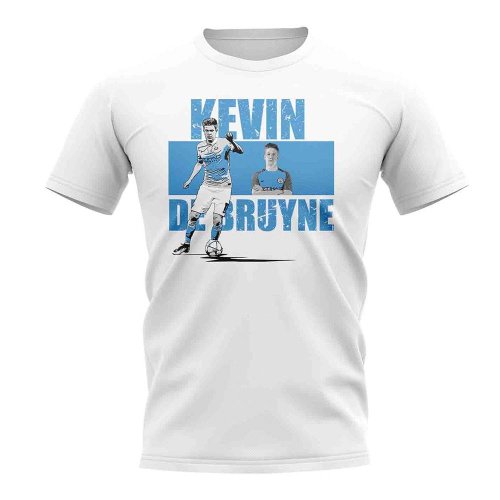 Kevin De Bruyne Player Collage T-Shirt (White)