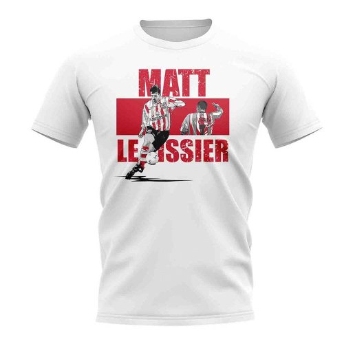 Matt Le Tissier Player Collage T-Shirt (White)