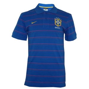 2010-11 Brazil Nike Travel Polo Shirt (Royal)