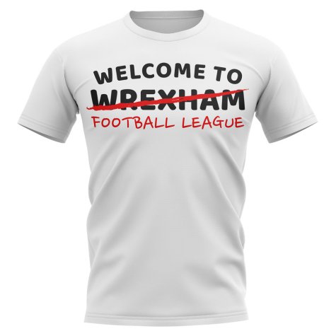 Wrexham Football League T-Shirt (White)