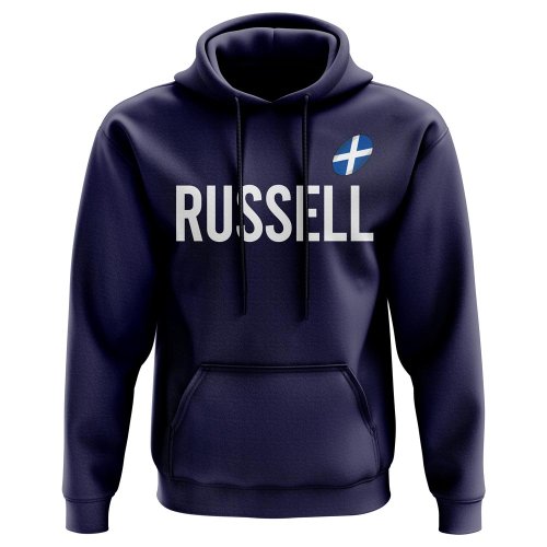 Finn Russell Scotland Rugby Hoody (Navy)