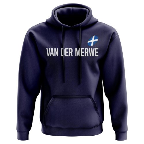 Duhan van der Merwe Scotland Rugby Hoody (Navy)