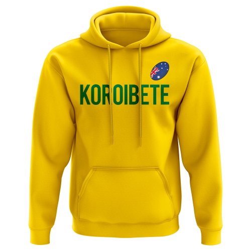 Marika Koroibete Australia Rugby Hoody (Yellow)