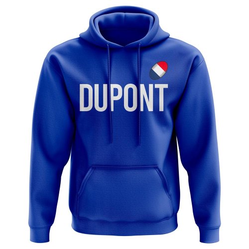 Antoine Dupont France Rugby Hoody (Royal)