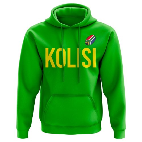 Siya Kolisi Springboks Rugby Hoody (Green)