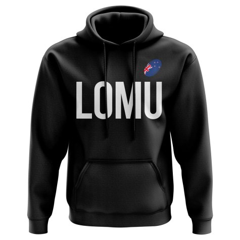 Jonah Lomu All Blacks Rugby Hoody (Black)