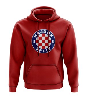 Hajduk split Logo Hoody (Red)