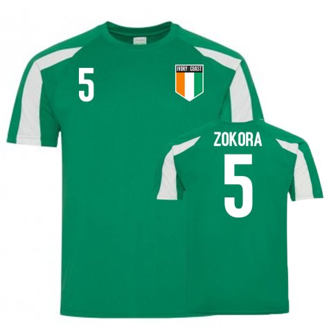 Ivory Coast Sports Training Jersey (Zokora 5)