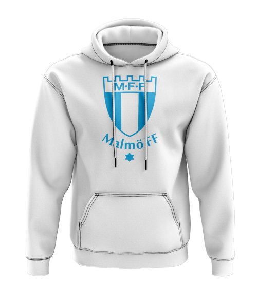 Malmo Logo Hoody (White)