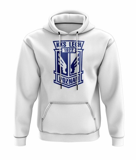 Lech Poznan Logo Hoody (White)