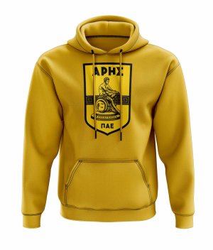 Aris Thesaloniki Logo Hoody (Yellow)