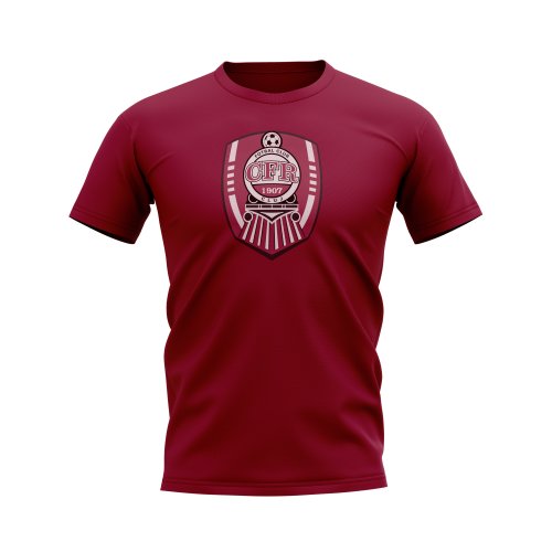 CFR Cluj Logo T-shirt (Claret)