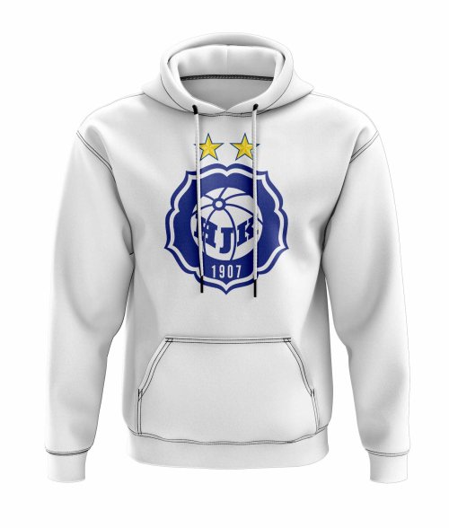 HJK Helsinki Logo Hoody (White)