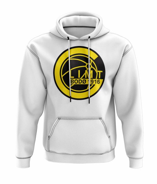 Bodo Glimt Logo Hoody (White)