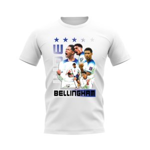 Jude Bellingham Bootleg T-Shirt (White) Jude Bellingham Bootleg T-Shirt (White)