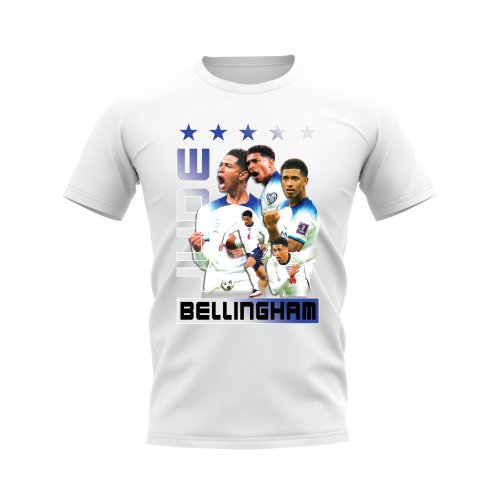 Jude Bellingham Bootleg T-Shirt (White)