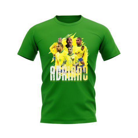 Adriano Brazil Bootleg T-Shirt (Green)