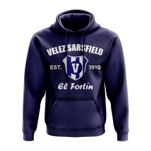 Velez Sarsfield Established Hoody (Navy) Velez Sarsfield Established Hoody (Navy)