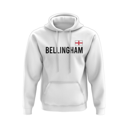 Jude Bellingham England Name Hoody (White)