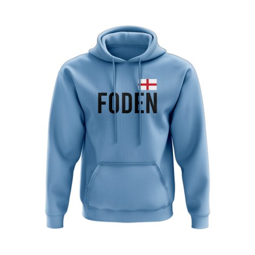 Phil Foden England Name Hoody (Sky blue)